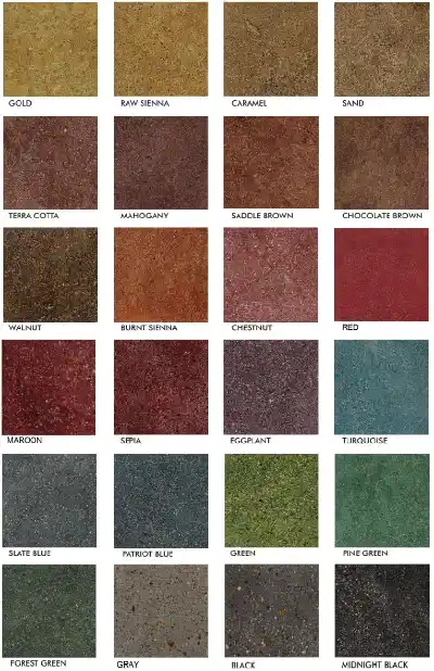 Concrete featuring coloured surface treatment | Charleston Concrete