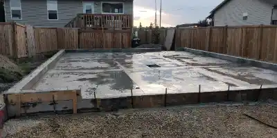 Concrete foundation for garage | Charleston Concrete
