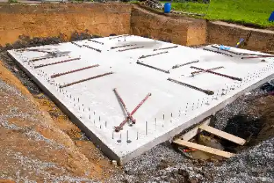 Concrete slab for new home construction | Charleston Concrete