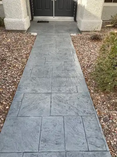 Decorative concrete overlay surface finish | Charleston Concrete