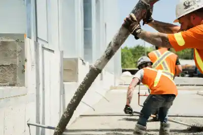 Group of construction workers at work | Charleston Concrete