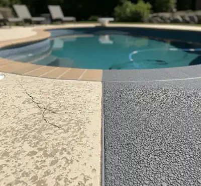 Pool deck resurfacing ideas shown in gallery | Charleston Concrete