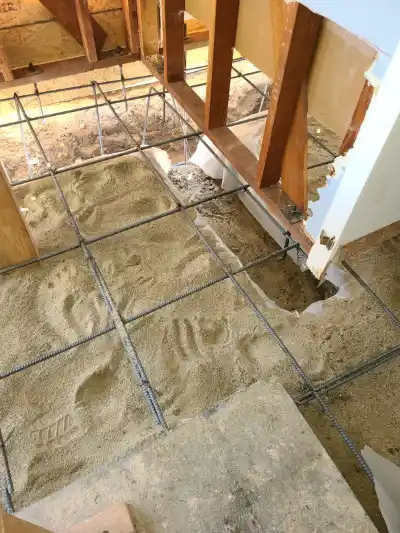 Slab replacement featured in work gallery | Charleston Concrete