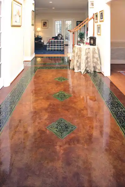 Stained concrete, gallery example 3 | Charleston Concrete